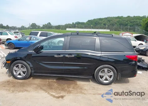2018 Honda Odyssey Ex-L из США, поврежденный, VIN 5FNRL6H78JB005047